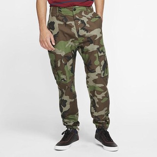 Pantaloni Nike SB Flex FTM Camo Skate Cargo Barbati Masline Verzi | HMEO-06795